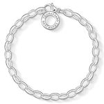 Thomas Sabo Women Charm Bracelet Charm Club 925 Sterling Silver X0031-001-12