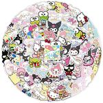 100Pcs Cartoon Sanrio Stickers for 