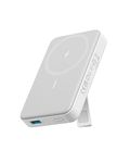 Anker Magnetic Battery, 10,000mAh Foldable Wireless Portable Charger with Stand, 20W USB-C Power Delivery for MagSafe, iPhone 15/15 Plus/15 Pro/15 Pro Max, iPhone 14/14 Pro / 14 Pro Max/13/12 Series