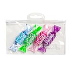 Tinc Sweetie Scented Highlighter Pens for Kids | For use at School & Homework - 4 Different Funky Colours with a Sweet Scent | Zip Loc Carry Case - Pack of 4