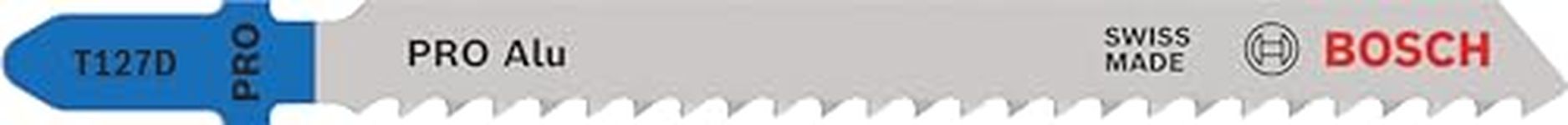 Bosch T 127 D Jigsaw Blade Special for Aluminium - 100 Piece Pack (2608631966)
