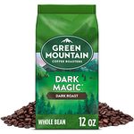 Green Mountain ~ DARK MAGIC ESPRESSO Whole Bean Coffee ~ 12 oz Bag