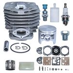 AUMEL 45mm Cylinder Piston Carb Repair Kit Fit Husqvarna 254 154 XP 254XP Chainsaw Replace 503503903