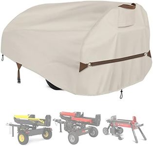 SELUGOVE Log Splitter Cover for 30-37 Ton Gas-Powered Horizontal Log Splitters. Waterproof Outdoor All-Weather - Thickened and Tear-Resistant, Dustproof, Rainproof and UV-Proof