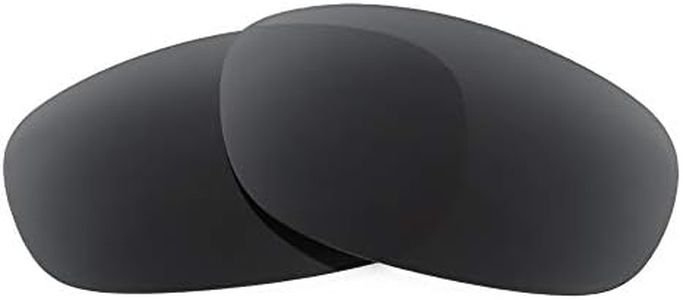 Revant Replacement Lenses for Ray-Ban Predator 2 RB2027 62mm sunglasses, UV Protection, Anti-Scratch and Impact Resistant, Polarized Stealth Black