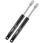 Vepagoo 6 Inch 10Lb/44N Gas Struts Spring Shocks Cabinet Door, 4 mm Hole Connector Mini Lift Supports for Cabinet Furniture Hinged Flip-up Door Storage Toy Tool Boxes, 2 Pcs