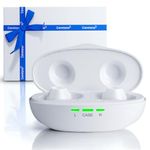 Ceretone OTC Hearing Aids Rechargeable for Seniors with Intricon® Digital Chip, Auto Turn On&Off, Noise Reduction, Ceretone Great Gift (Not Amplifiers), White