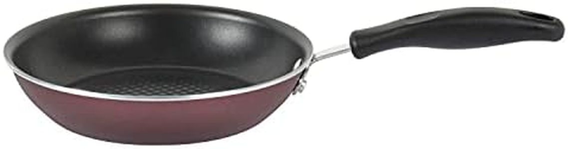 Meyer Merlot Aluminium Non-Stick Frypan | Frying Pan | Omlette pan | Fry pan with Stick Handle | Small Pan | Egg Pan | Gas and Induction Compatible| 100% Toxic Free, 24cm/ 1.64 Liters