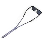 Tether Long Slide Leather Slim Eye Wear Retainer/Sunglass Strap/Eye Wear Strap (Grey)