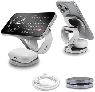 innowa 3-in-1 Wireless Charging Station for Apple Devices - Fast Charging, Travel-Friendly, Adjustable, Safe, Durable Design (no Adapter Version)