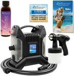 Belloccio Ultra Pro T85-QC High Performance Sunless Turbine Spray Tanning System; Free 4 oz. Opulence Tanning Solution & Free User Guide Video Link