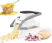 Starfrit Pro Fry Cutter & Cuber - 3-in-1 - Homemade French Fries - Slices, Dices, Cubes Potatoes & Vegetables