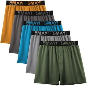 5Mayi Mens Boxers Mens Underwear for Men Pack Boxer Shorts Underwear Man Multipack M