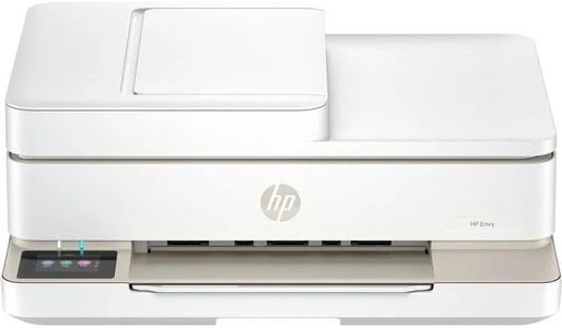 HP Envy 6555e Wireless All-in-One Color Inkjet Printer, Portobello, Print, scan, Copy, Duplex Printing Best-for-Home, AI-Enabled (714N5A) (Renewed Premium)