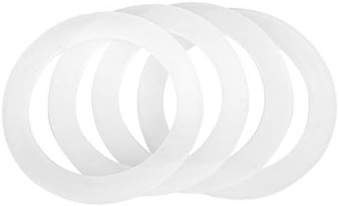 Impresa Products 4 Pack Spa Hot Tub Pump Heater Union Gasket/O-Ring - 2.2'' ID 3'' OD'' Flat Gasket Works on Variety of Spas…