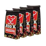 Big K 20kg Real Charcoal Briquettes Charcoal For BBQ Barbecues Restaurant Charcoal