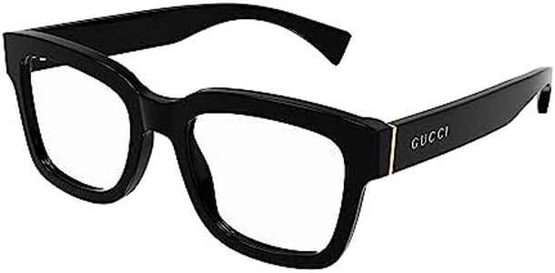 Gucci GG1138O-001 Black Square Unisex Eyeglasses