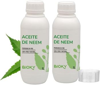Aceite de Neem 2 Litros (Pack 1L + 1L) | Aceite Neem Puro y Natural - Extraído 1ª Presión en Frío | Aceite Multiusos