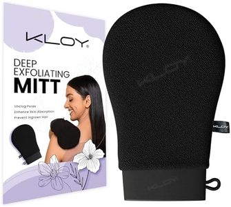 KLOY Bathing Mitt/Glove for Exfoliation, Body Scrubber, Made of Viscose Rayon Fiber