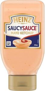 Heinz Saucy Sauce Mayo Ketchup Sauce Tomato Sauce Mayonnaise Dipping and Spreading Condiment 295ml