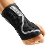 FREETOO Wrist Support S-shaped support for Arthritis, Adjustable Day Night Carpal Tunnel Wrist Splint for Men Women RSI, Sprain, Fracture Wrist Brace （Gray-Medium-Right）