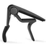 WINGO Pro Classical Guitar Capo for Nylon String Guitars, Black