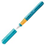 Pelikan Fountain Pen, Right-Handed, Medium Nib, Turquoise, 1 Pen (924886)