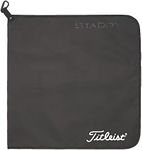 Titleist Black Towel, Black, 20x20