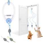 Cat Toy Interactive for Indoor Cats (Light Blue)