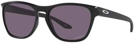 Oakley Men's Oo9479 Manorburn Sunglasses, Matte Black/Prizm Grey, 56 mm