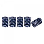 sourcing map 3D Printer Die Spring, 5pcs 20mm OD 25mm Long Spiral Stamping Light Load Compression Mould Die Springs for 3D Printer Electric Part, Blue