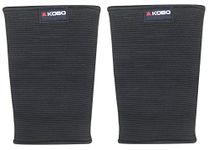 Kobo WTA-36 Elasticized-Fabric Knee Sleeves, Medium (Black)