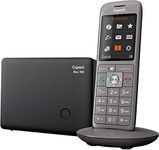 Gigaset CL660 - Cordless DECT Telephone Without Answering Machine with Large TFT Colour Display - Modern User Interface, Slim Design Phone, Anthracite Metallic [German Version]