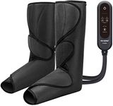 FIT KING Leg Massagers for Pain and Circulation Leg Compression Machine Massage Calf and Foot Helps with Swelling and Relieves Pain