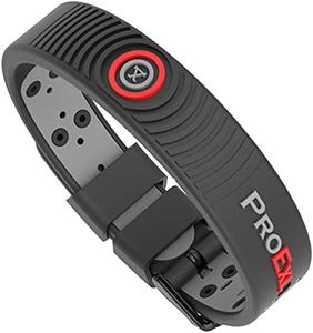 PROEXL Ultimate Magnetic Bracelet - Waterproof and Fits all Wrists - Stay Active (Black Red)