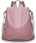 S-ZONE Women Soft Leather Backpack 