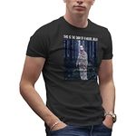 Robert Pattinson Shirt This is The Skin of a Killer Bella Men's Black T-Shirt Size S