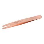 Tweezerman Rose Gold Stainless Steel Slant Tweezer