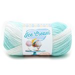 Lion Brand Yarn 923-208 Ice Cream Yarn, Mint