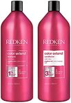 Redken Color Extend Shampoo and Conditioner, Liter Duo for Color-Treated Hair, Cleanses Hair Leaving It Manageable & Shiny