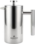 PRESSOPROS French Press 2 Cup Double Wall Stainless Steel 350 ml