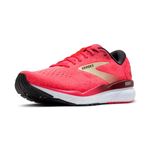 Brooks Women's Ghost 16 Sneaker, Pink Sundried Tomato Cream, 5.5 UK