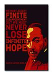 Tamatina Wall Poster | Inspirational Thoughts | Martin Luther King Jr. | Motivational Quotes | School | Hostel| College | Office |Size-45 X 30 cms.C86