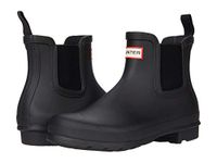 Hunter Boots Women's Original Chelsea Boot, Black, 9-10