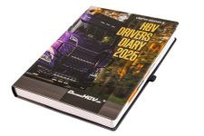 HGV Drivers Diary 2025: Trucker Log Book | Weekly Timesheet | Shift & Mileage Log | Expenses Log | Planner | Calendar | TACHO | EU HGV Rules | Mobile Apps QR Code| Lorry | Van | Coach | Bus | Gift