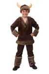 Kids Viking Costume - Medium - Medieval Thrones Fancy Dress Wildling Perfect for Tv/movie Fancy Dress Parties