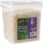 Extra Select Mealworm High Energy Suet Pellets Wild Bird Food - Protein, Fat Rich Year-Round Feeding - 3 kg Reusable Bucket