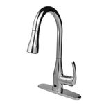 BioBidet Flow Motion Sensor Kitchen Faucet, Chrome