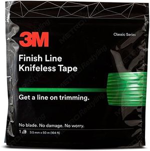 3M Knifeless Finish Line Vinyl Wrap Cutting Tape 50 Meter Roll (164 Ft) for Stripes and More