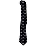 Men's Computer Neckties Wifi Connection Signal Tie Gifts for Computer Engineer, Programmer, Coding, Web Designer